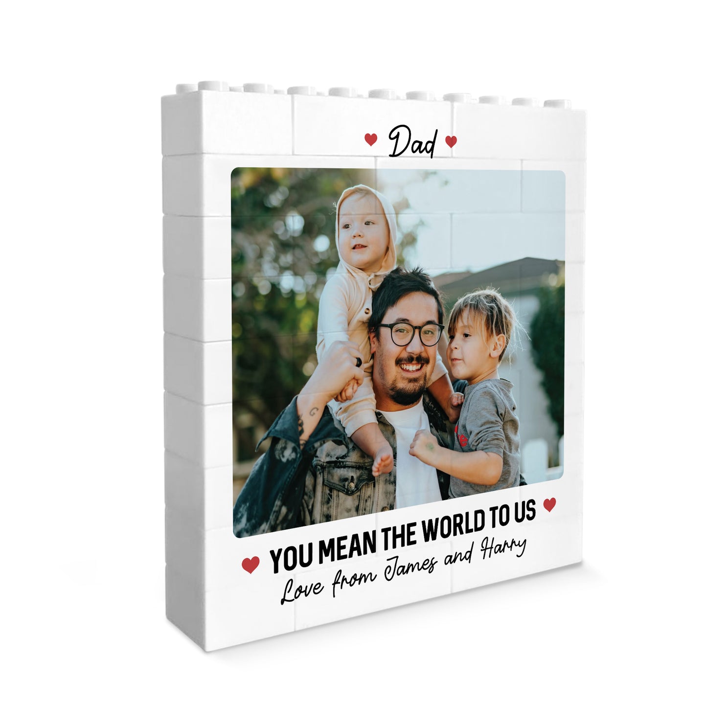 Personalised Gift For Dad For Fathers Day Birthday Puzzle Gift