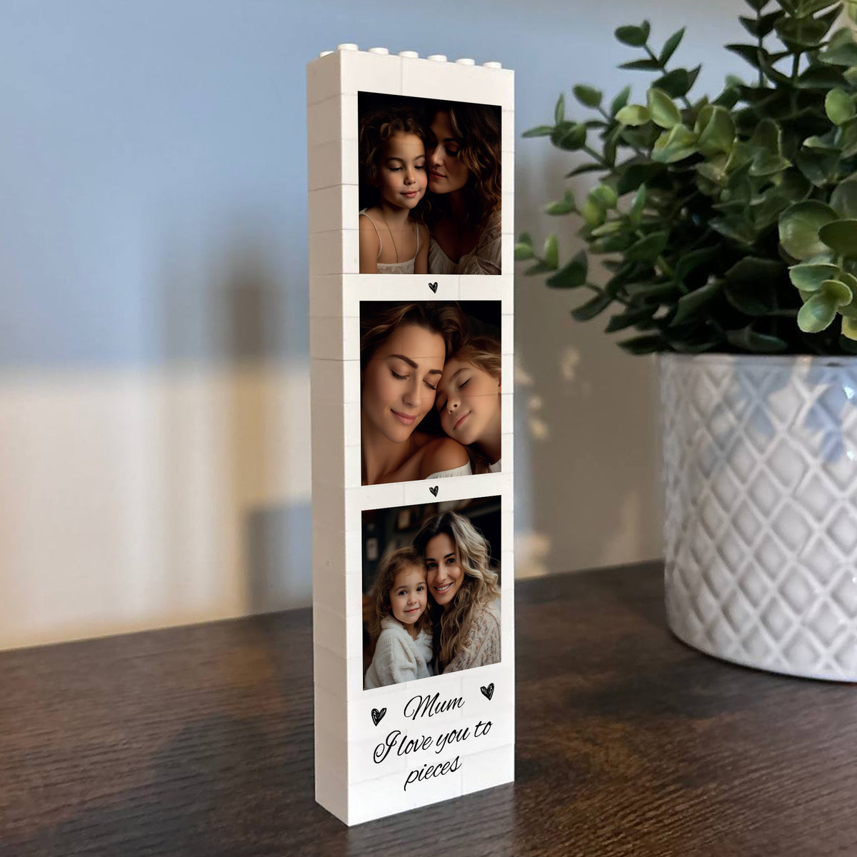 Personalised Mum Photo Collage I Love You To Pieces Mum