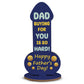 Dad Gift Fathers Day Wood Plaque Novelty Joke Gift For Dad Funny