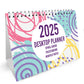 2025 Calendar Desktop Office Planner Month to View Planner