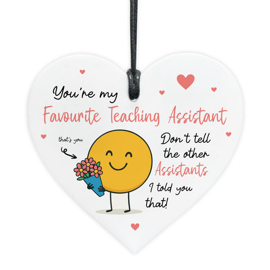 Gift For Favourite Teaching Assistant Teacher Plaque Thank You