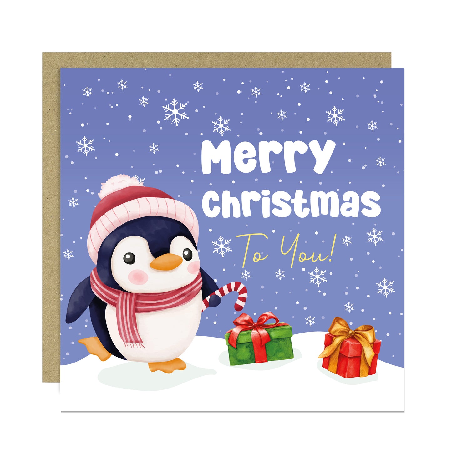 Merry Christmas Card For Teacher Kids Children Happy Christmas