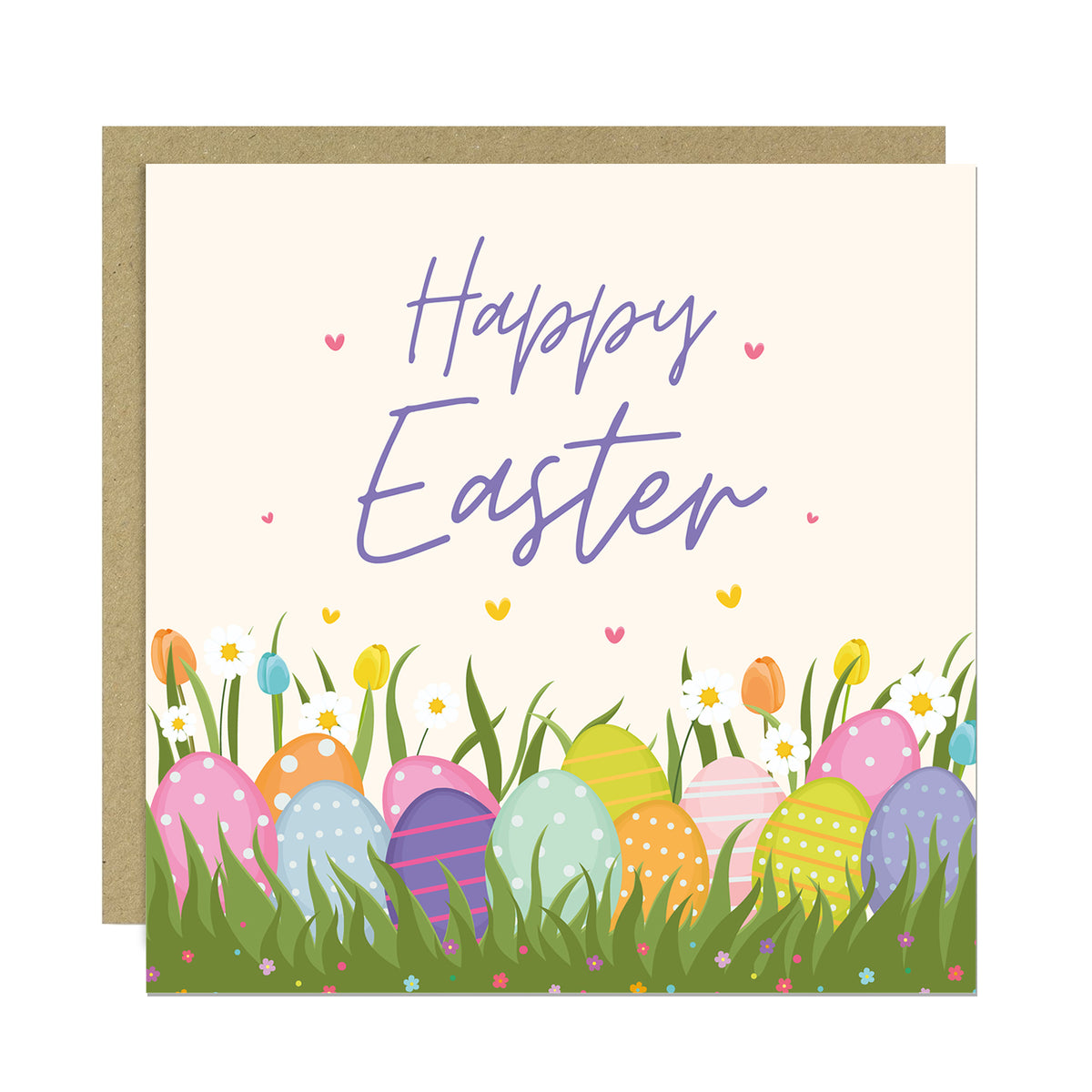 Easter Card, Pastel Easter Card, Card For Easter, Easter Wishes
