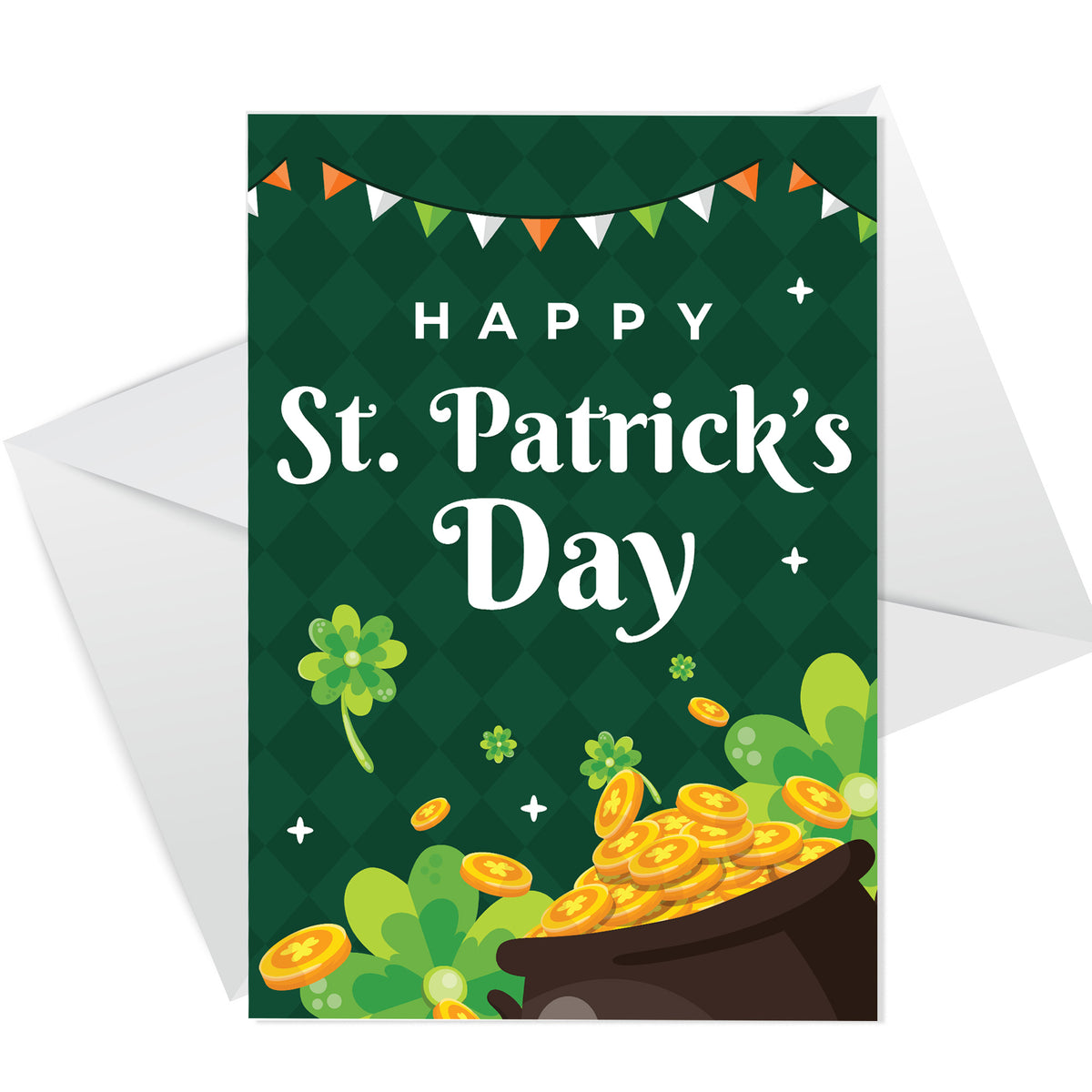 St Patricks Day Card Happy St Patricks Day Card St Paddys Day