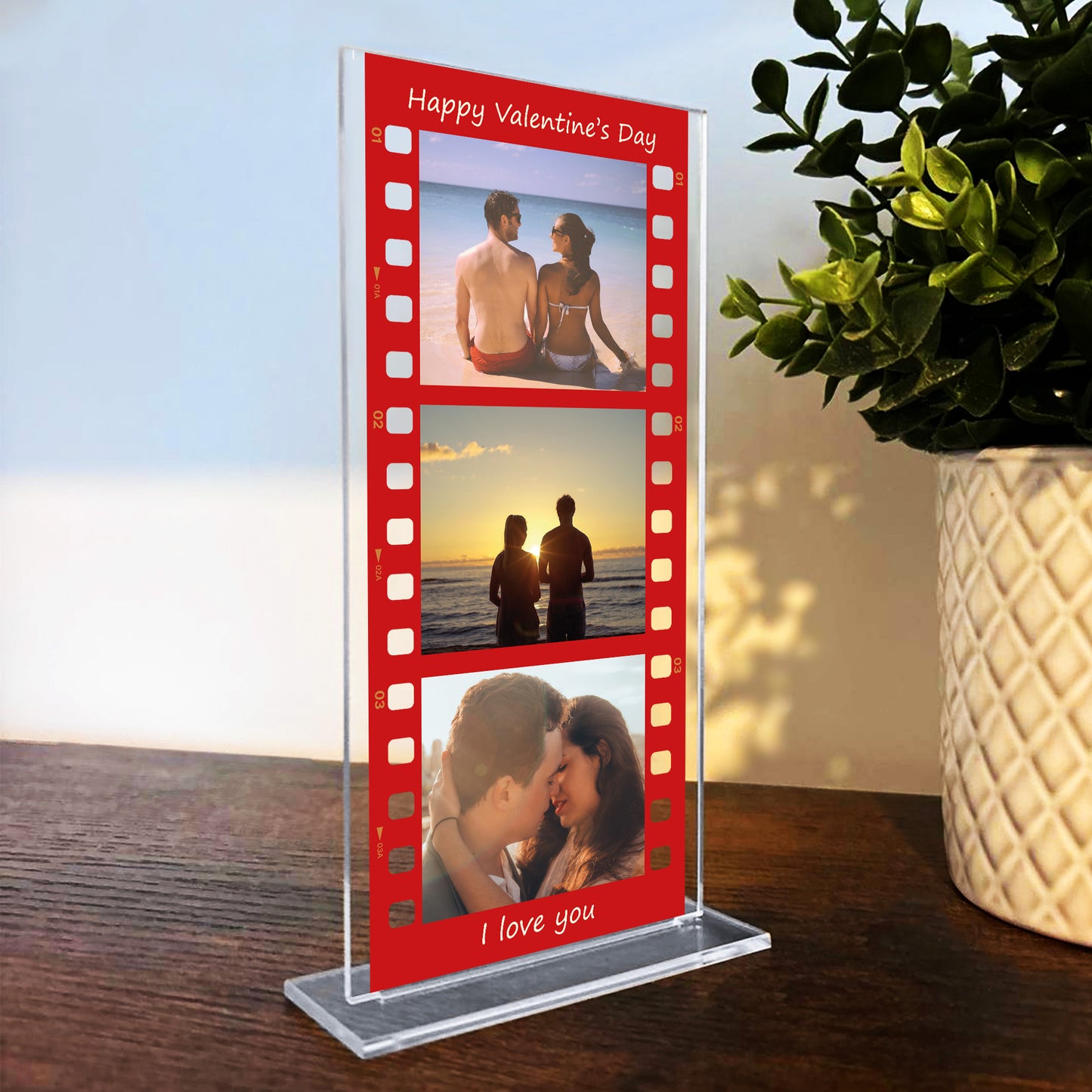 Personalised Valentines Gift For Boyfriend Girlfriend Collage