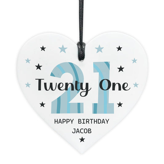 Happy 21st Birthday Gifts Boys Personalised Gift For Son Nephew