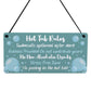 Funny Hot Tub Sign For Outside Hanging Shed Plaque Yard Garden