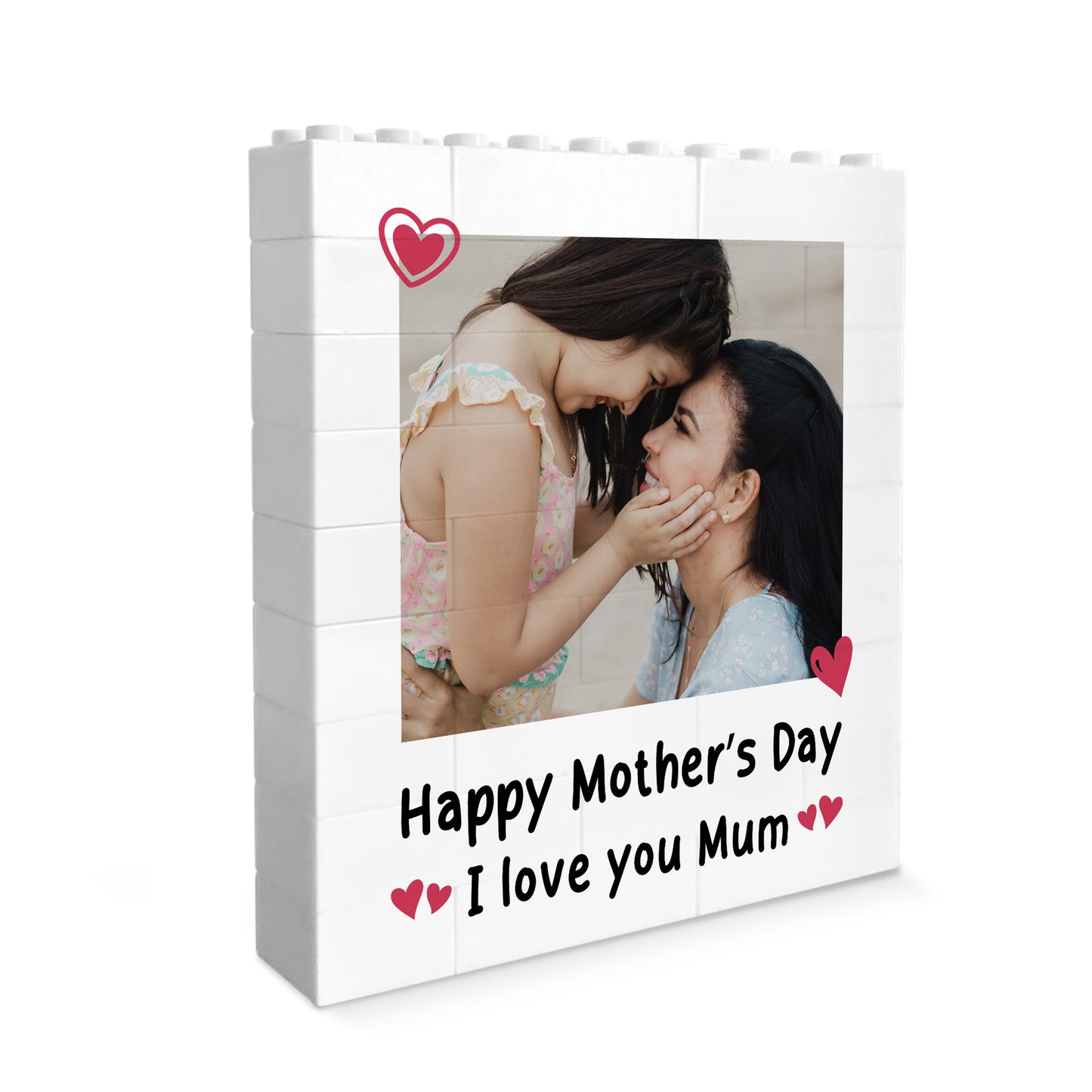 Happy Mothers Day Personalised Gift For Mum Building Block Gift