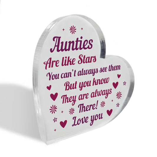 Auntie Gift Aunties Are Like Stars Thank You Gift For Her