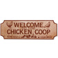 Chicken Coop Welcome Plaque For Farm Garden Yard Chicken Signs