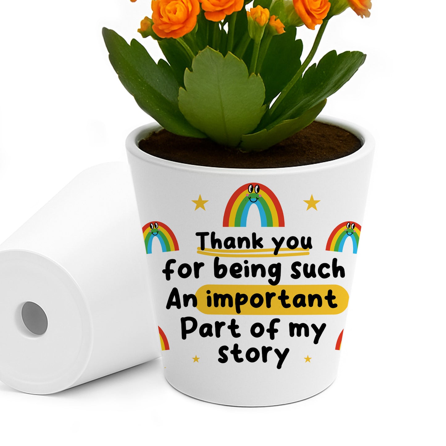 THANK YOU GIFT For Teacher TA Nursery Teacher Plant Pot