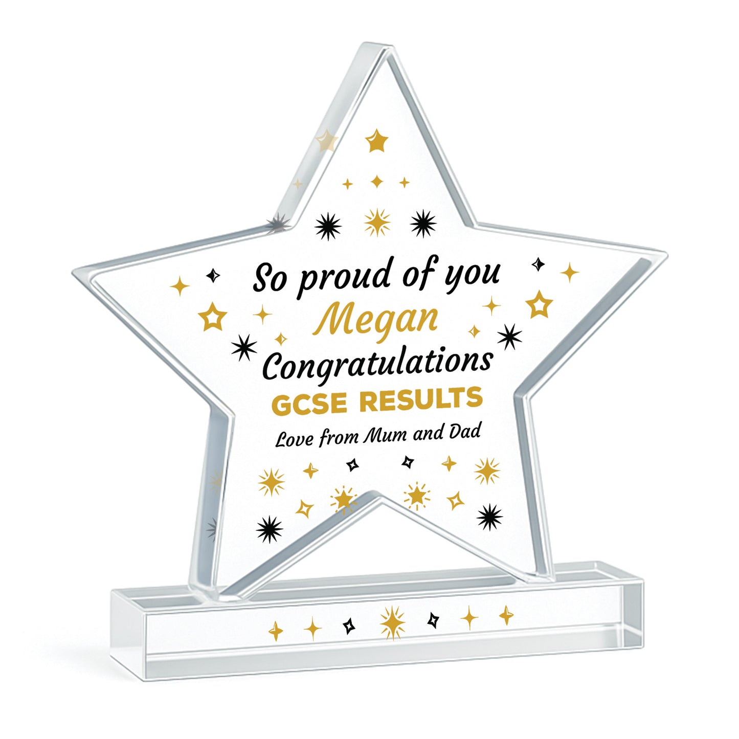 Personalised Congratulations GCSE Results Day Gifts For Her Him
