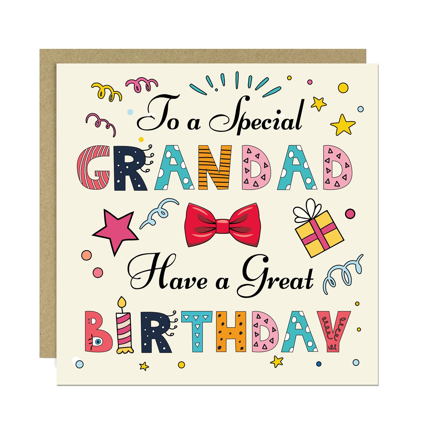 Grandad Birthday Card Happy Birthday Card For Grandad For Him