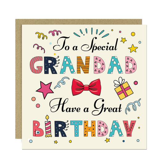 Grandad Birthday Card Happy Birthday Card For Grandad For Him