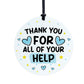 Thank You For Your Help Gift For Friend Volunteer Teacher Mentor