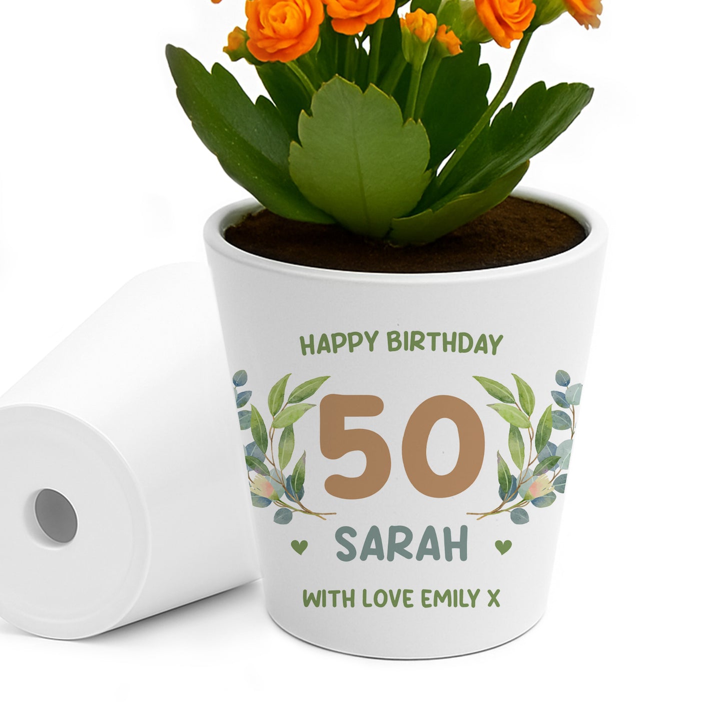Personalised Happy 50th Birthday Gift For Mum Nan Nanny Grandma