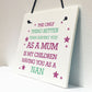 Mum and Nan Gifts Mum Birthday Gifts Mother's Day Christmas Gift