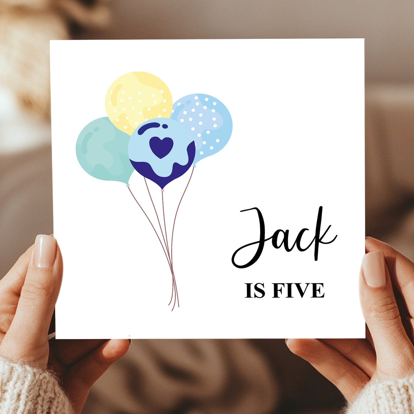 5th Birthday Card For Son Grandson Nephew Brother Personalised