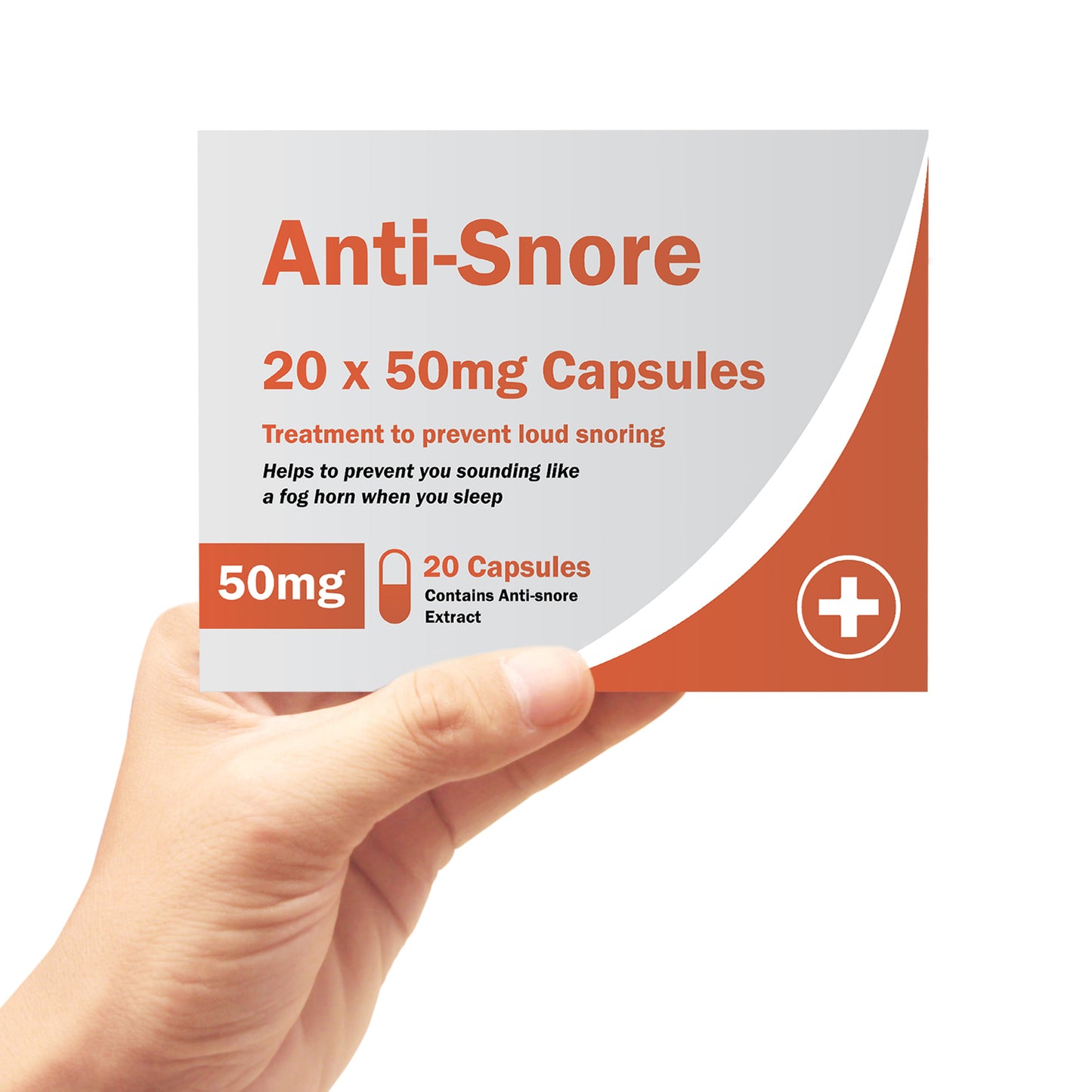 Anti-Snore Funny Pill Box Gag Gifts for Women Men Prank Gifts