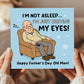 Funny Fathers Day Card For Dad Joke Card Old Dad From Daughter
