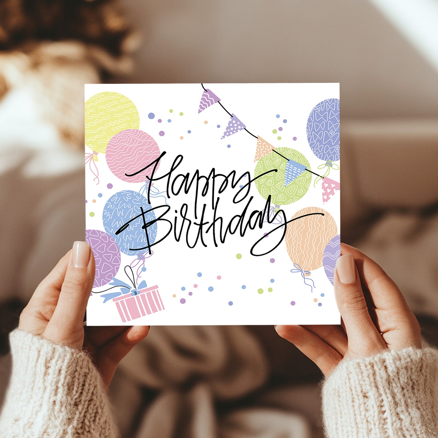 Female Happy Birthday Cards With Envelope Happy Birthday Cards