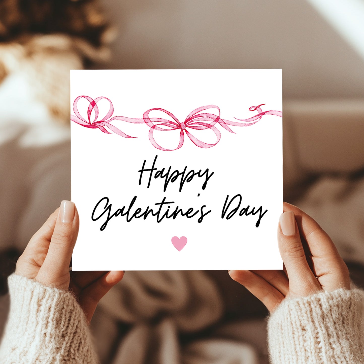 Happy Galentines Card For Bestie, Galentines Day Card, For Her