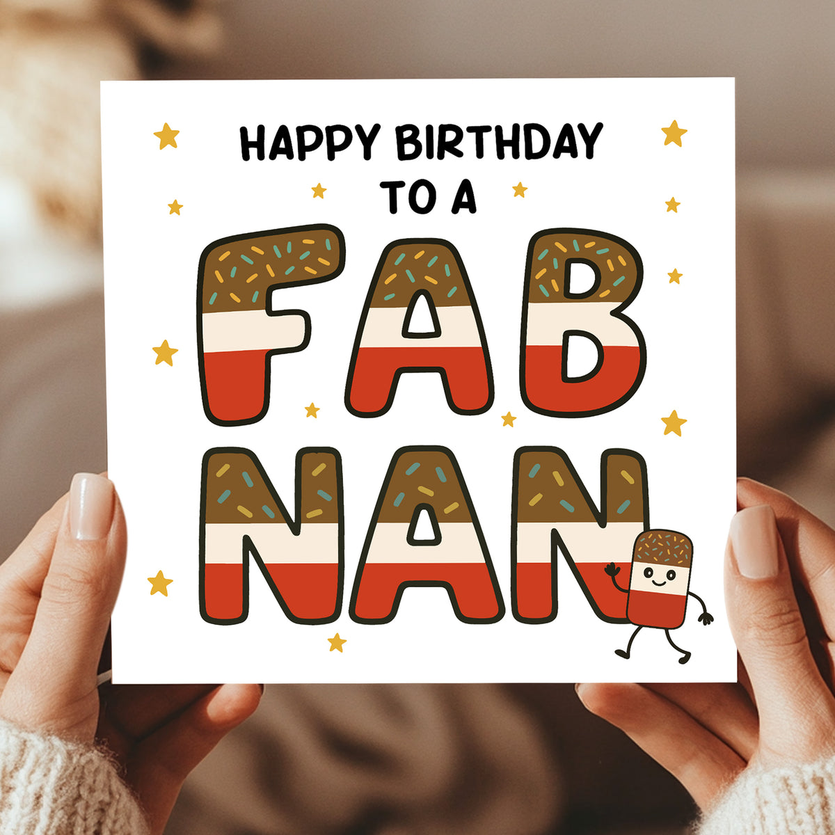 Happy Birthday Card For Nan FAB NAN CARD From Granddaughter