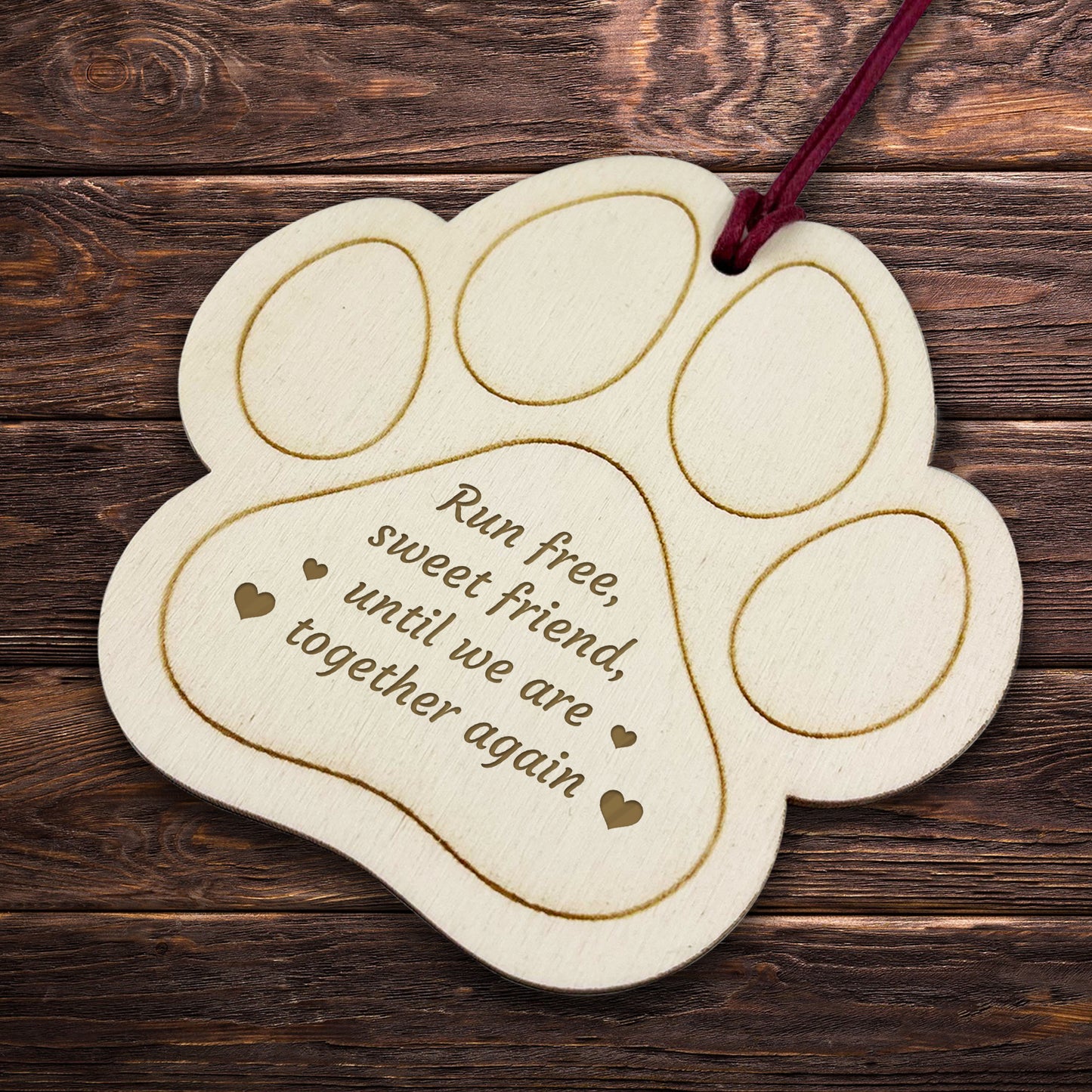 Pet Memorial Plaque For Dog Puppy Memorial Christmas Tree Decor