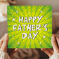 Fathers Day Card For Dad Card From Daughter and Son Happy Father