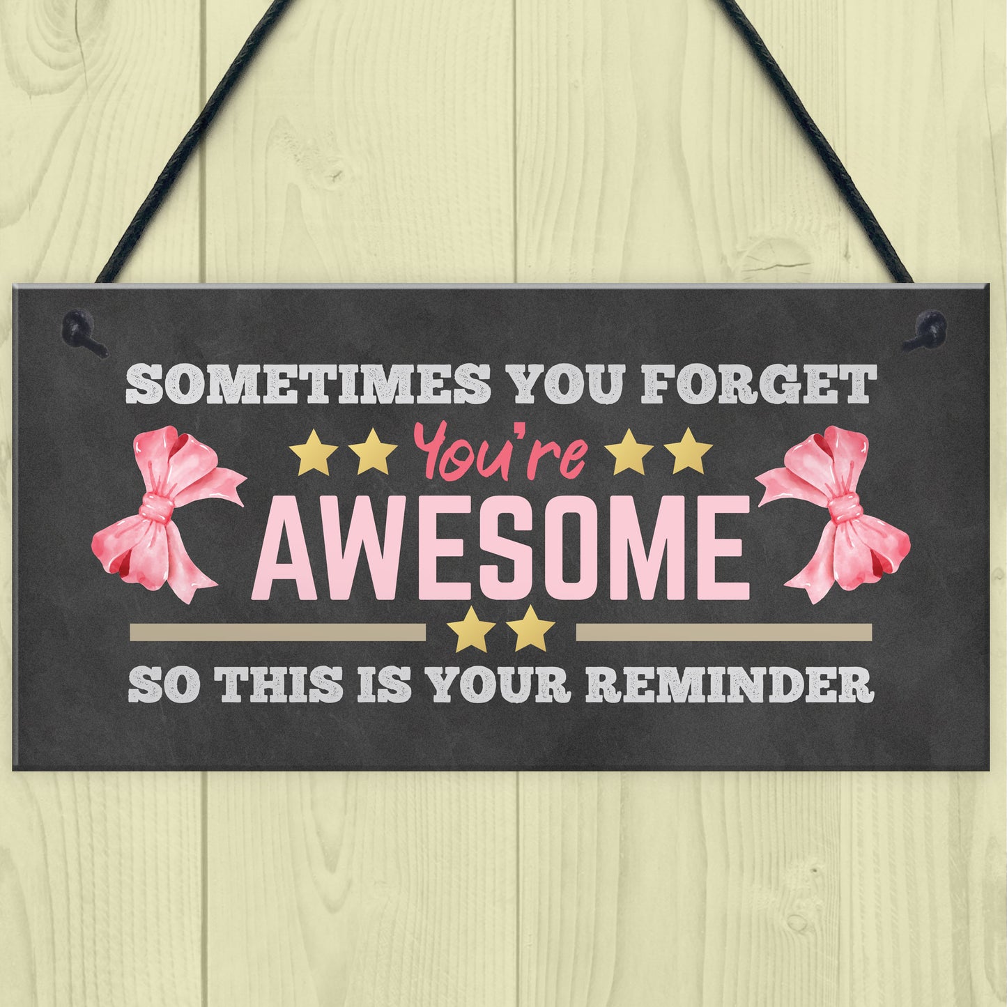 Gift For Best Friend YOU ARE AWESOME Sign For Birthday Christmas