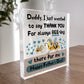Fathers Day Gift For Daddy Thank You Gift For Daddy Daughter