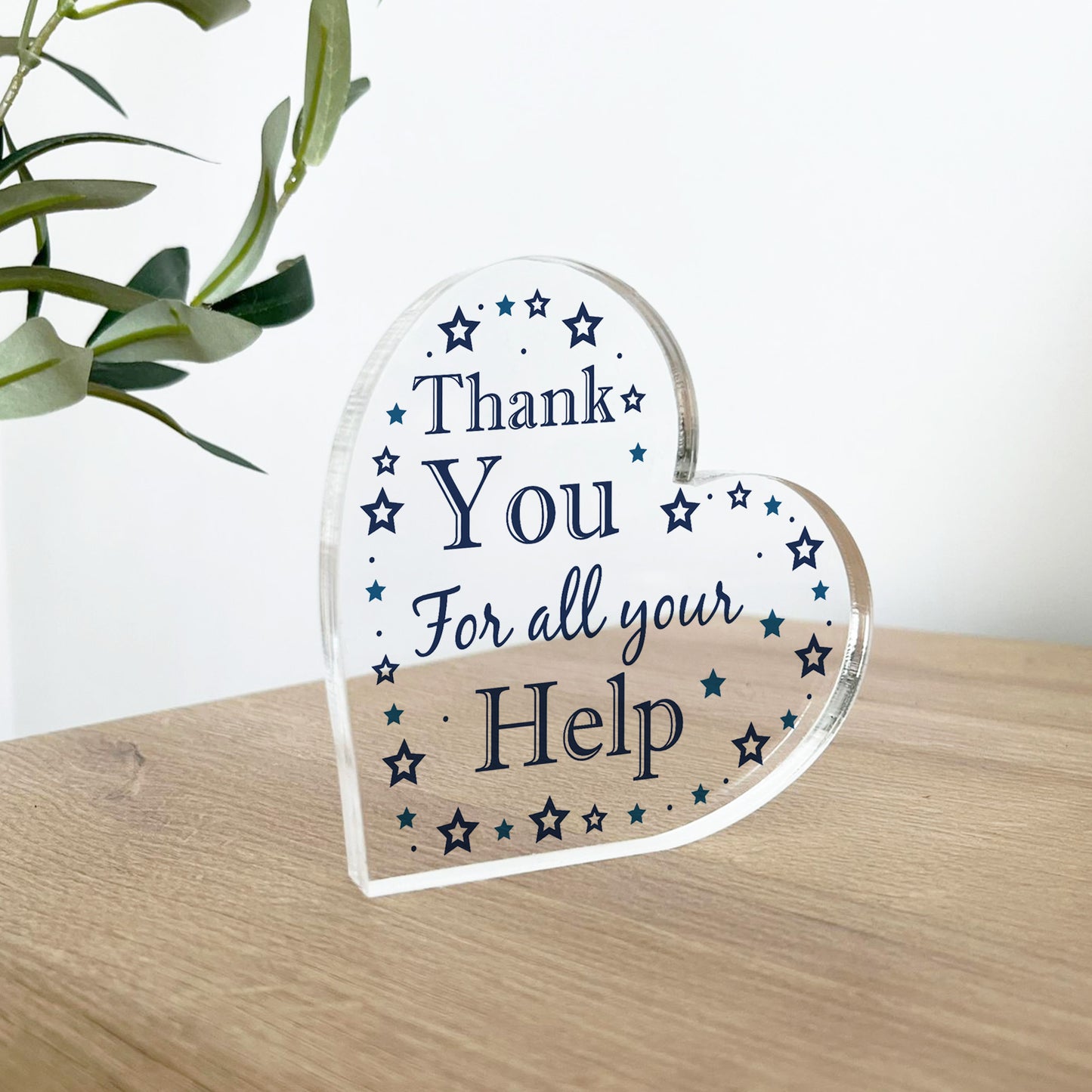 Thank You For All Your Help Gift For Teacher Colleague Volunteer