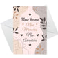 new home house warming congratulations card and heart keepsake