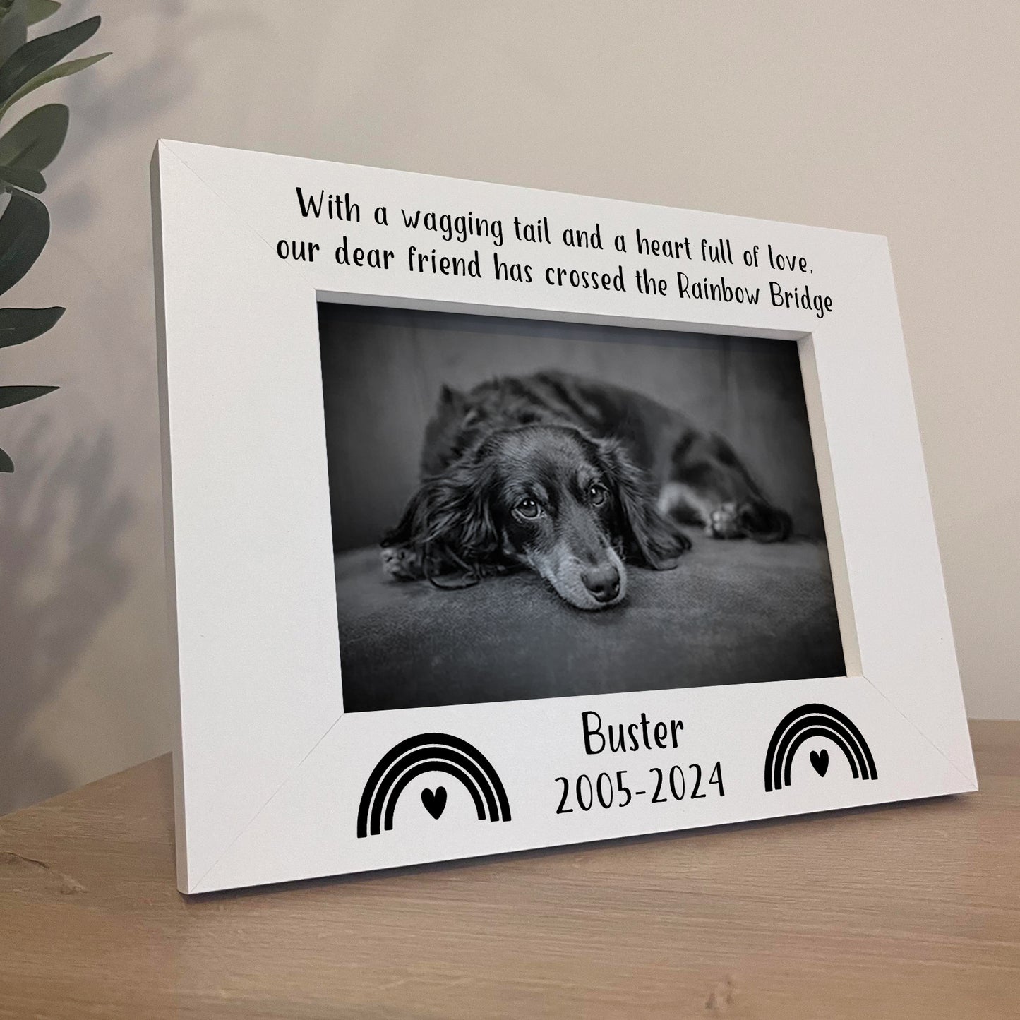 Personalised Pet Memorial Gift Photo Keepsake Memorial Gift Dog