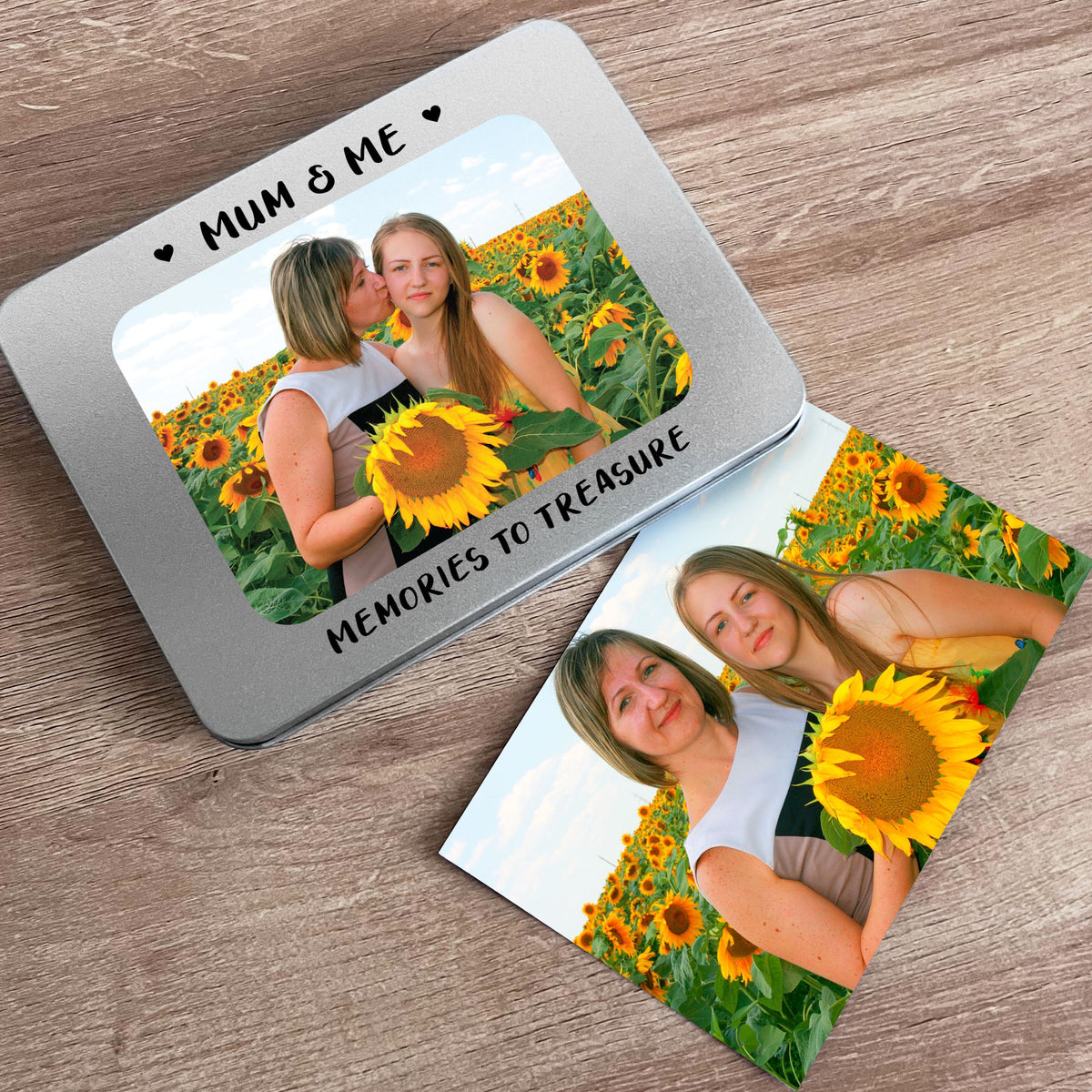 Personalised Gifts for Mum Birthday Gift Photo Storage Box