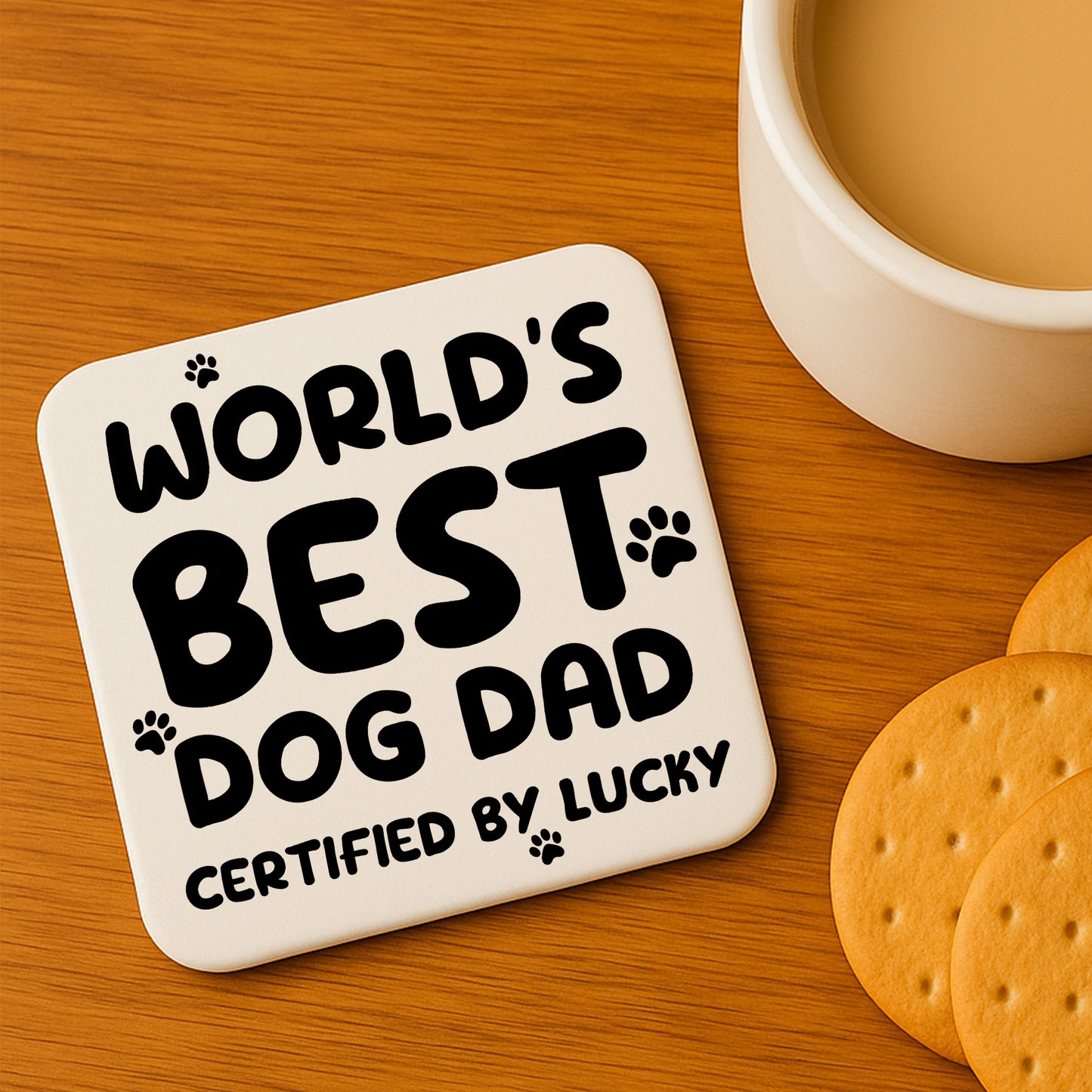 Fathers Day Gift For Worlds Best Dog Dad From Dog Puppy