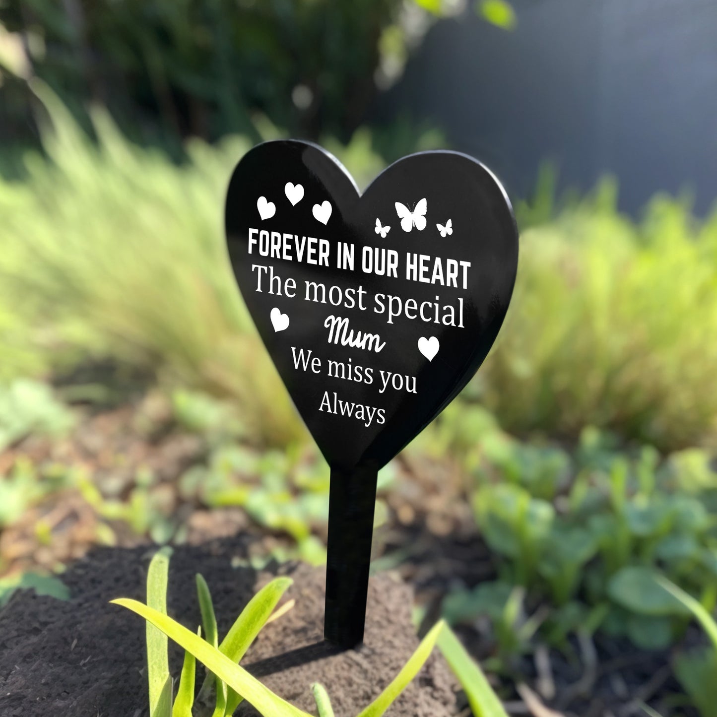 Mum Memorial Stake In Loving Memory of Mum Grave Marker