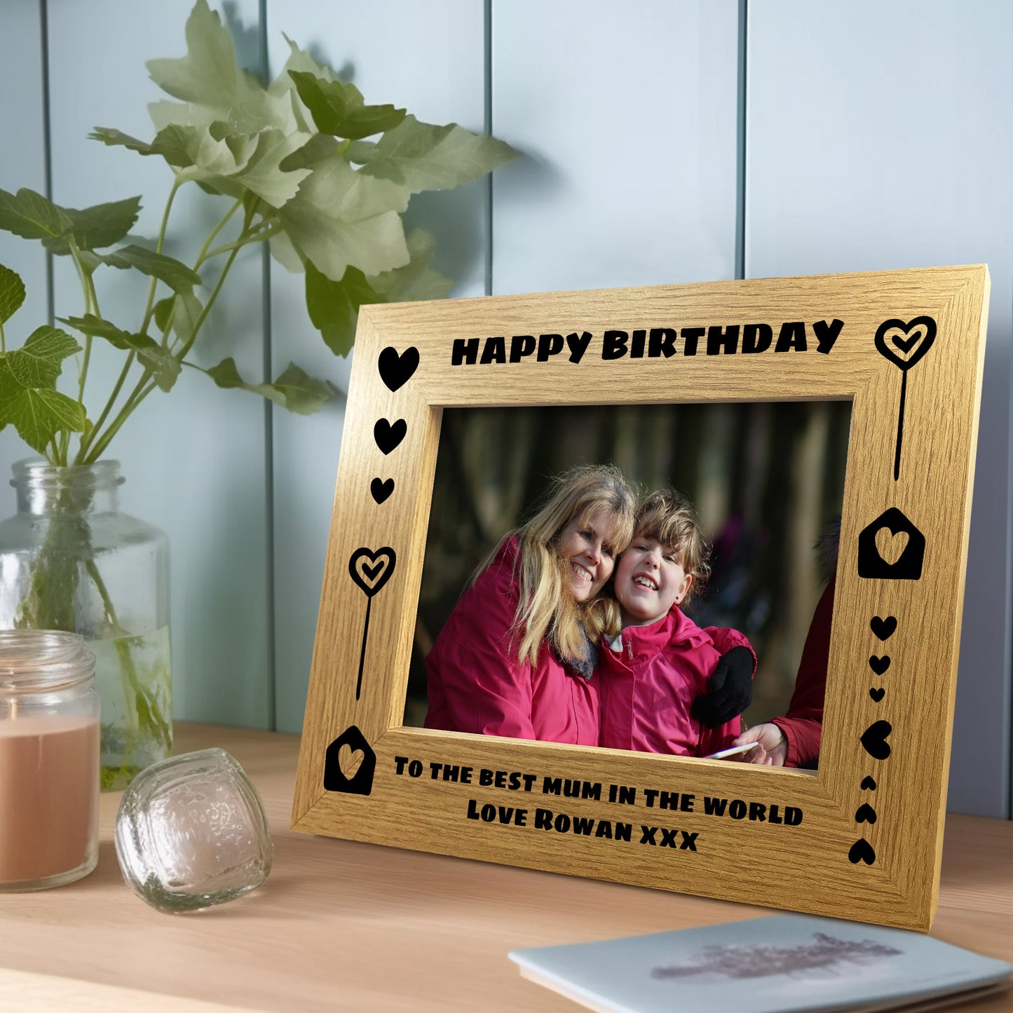 Personalised Birthday Gifts Mum 7x5 Photo Frame Mum Gifts