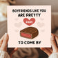 Funny Card For Boyfriend Anniversary Valentines Cards Birthday