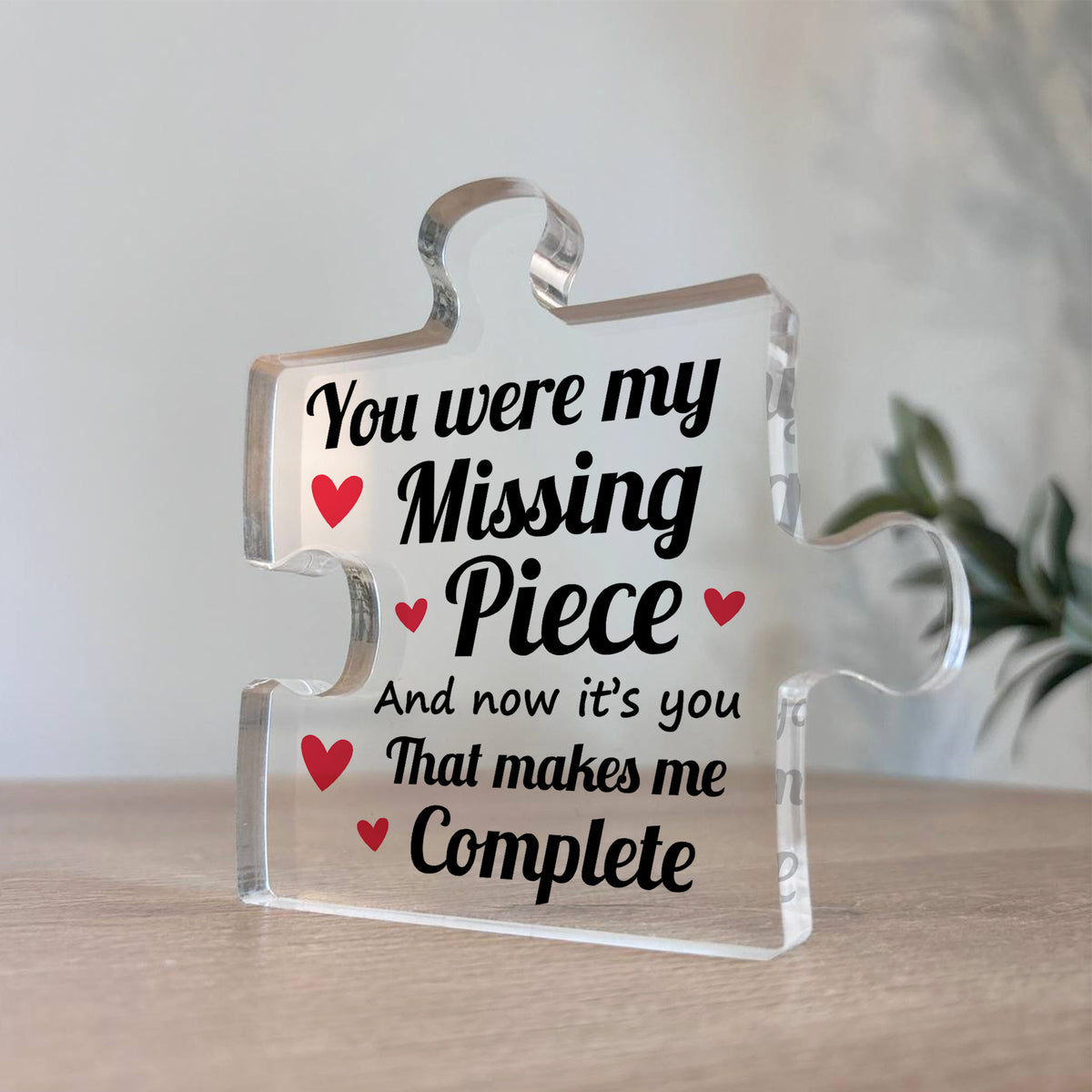 Gift For Boyfriend Girlfriend Husband Wife Missing Piece