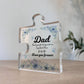 Dad Gifts Important Piece Of My Life Thank You Gift For Dad