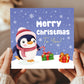 Merry Christmas Card For Teacher Kids Children Happy Christmas