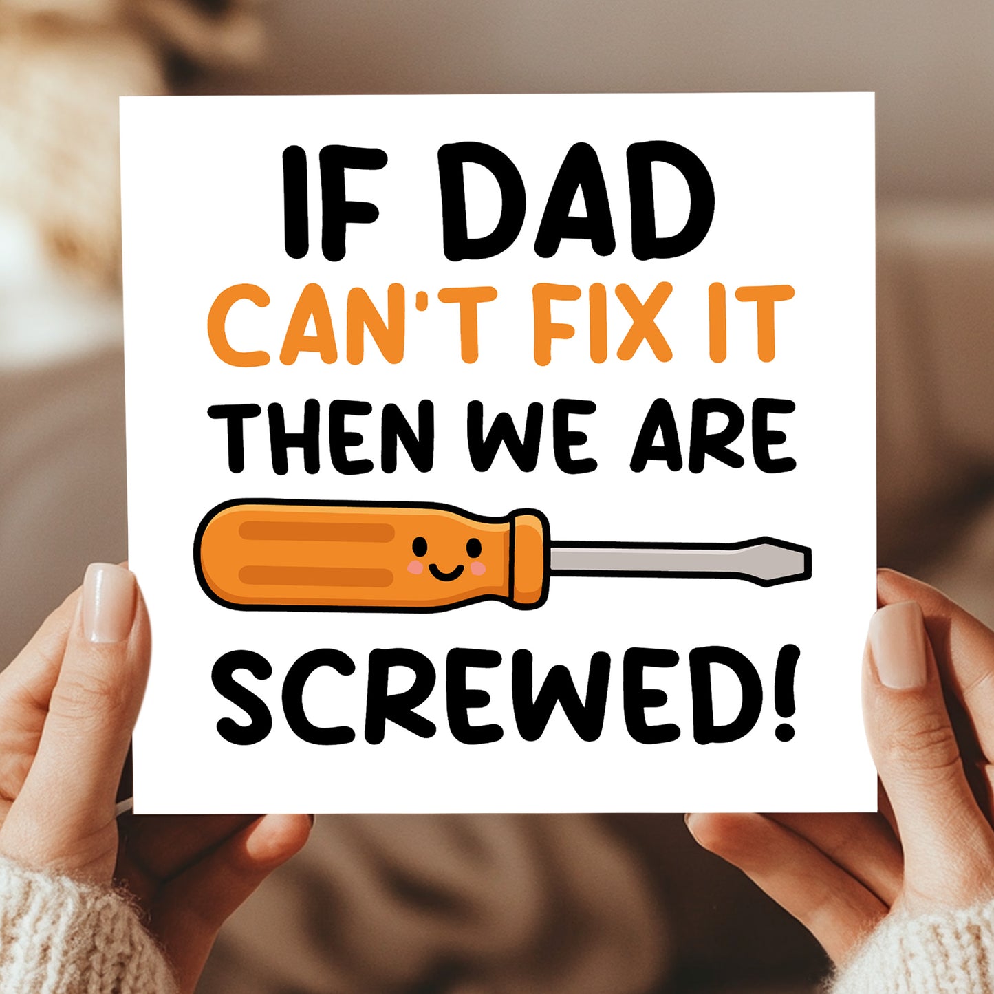 Dad Card Novelty Card For Dad From Daughter Birthday Fathers Day