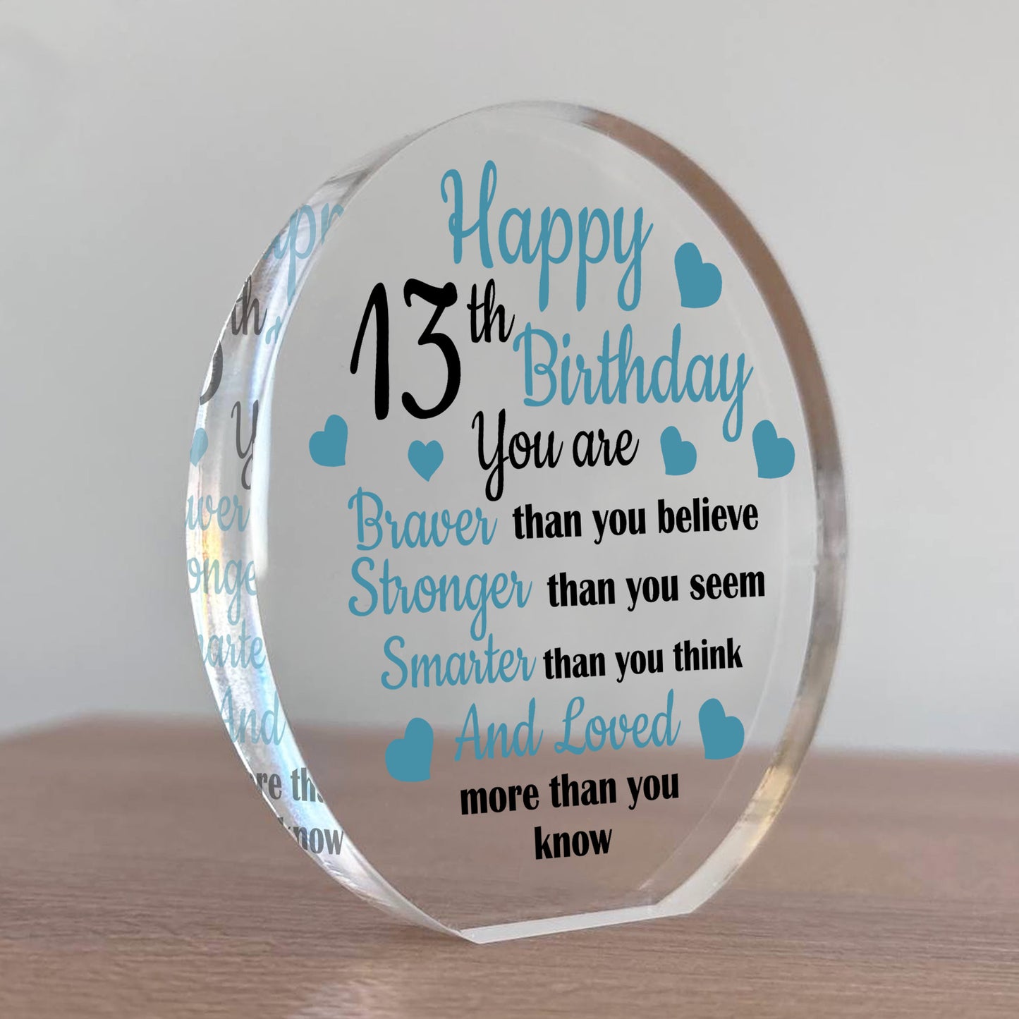 13th Birthday Gifts For Son Grandson Nephew Acrylic Plaque