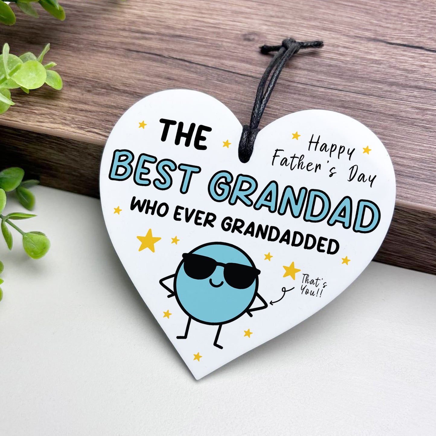 Fathers Day Gift For Grandad BEST GRANDAD Whoever Grandadded