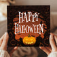 Scary HAPPY HALLOWEEN Card For Halloween Card For Daughter Son