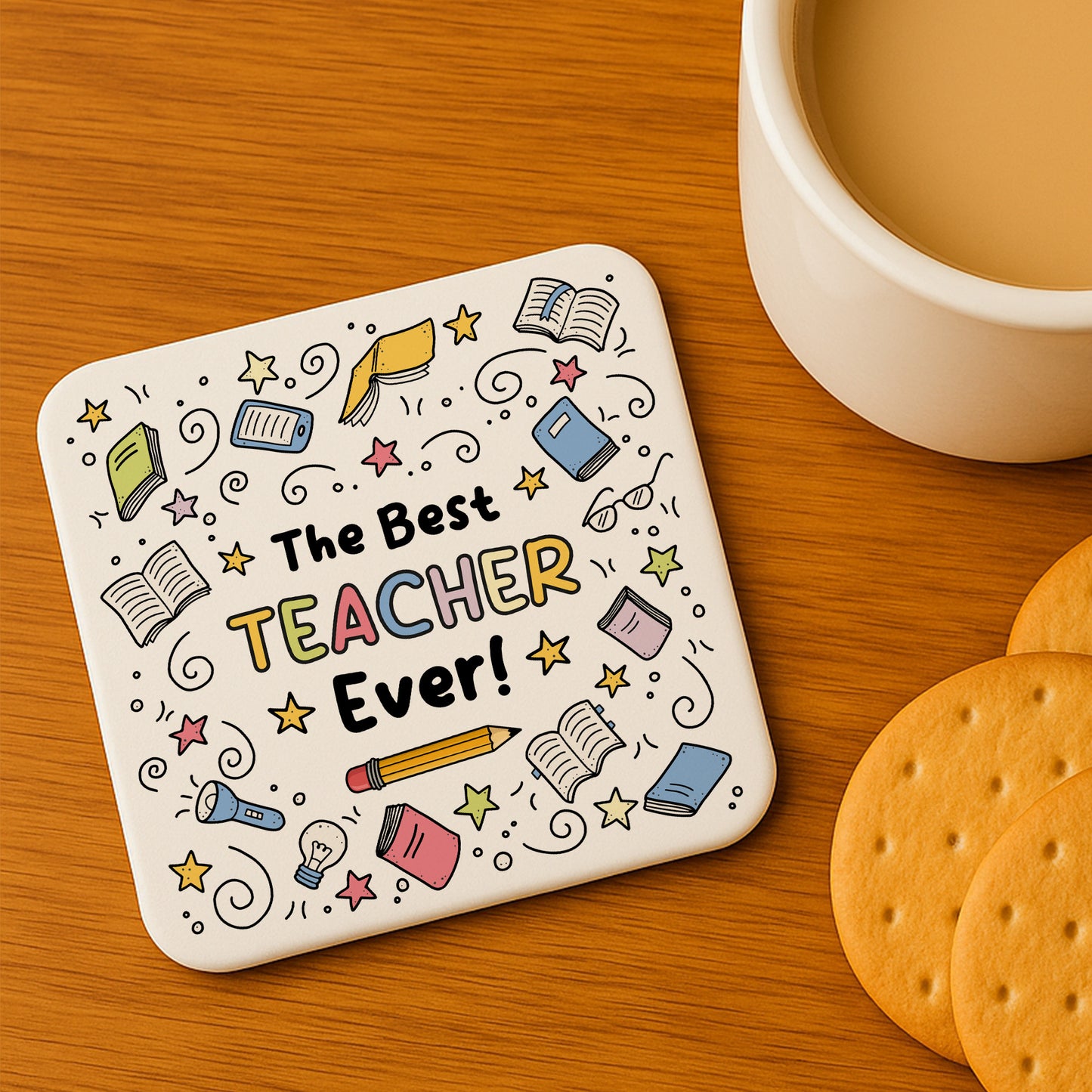 Teacher Gifts For Women Men Best TEACHER Gift Teacher Coaster