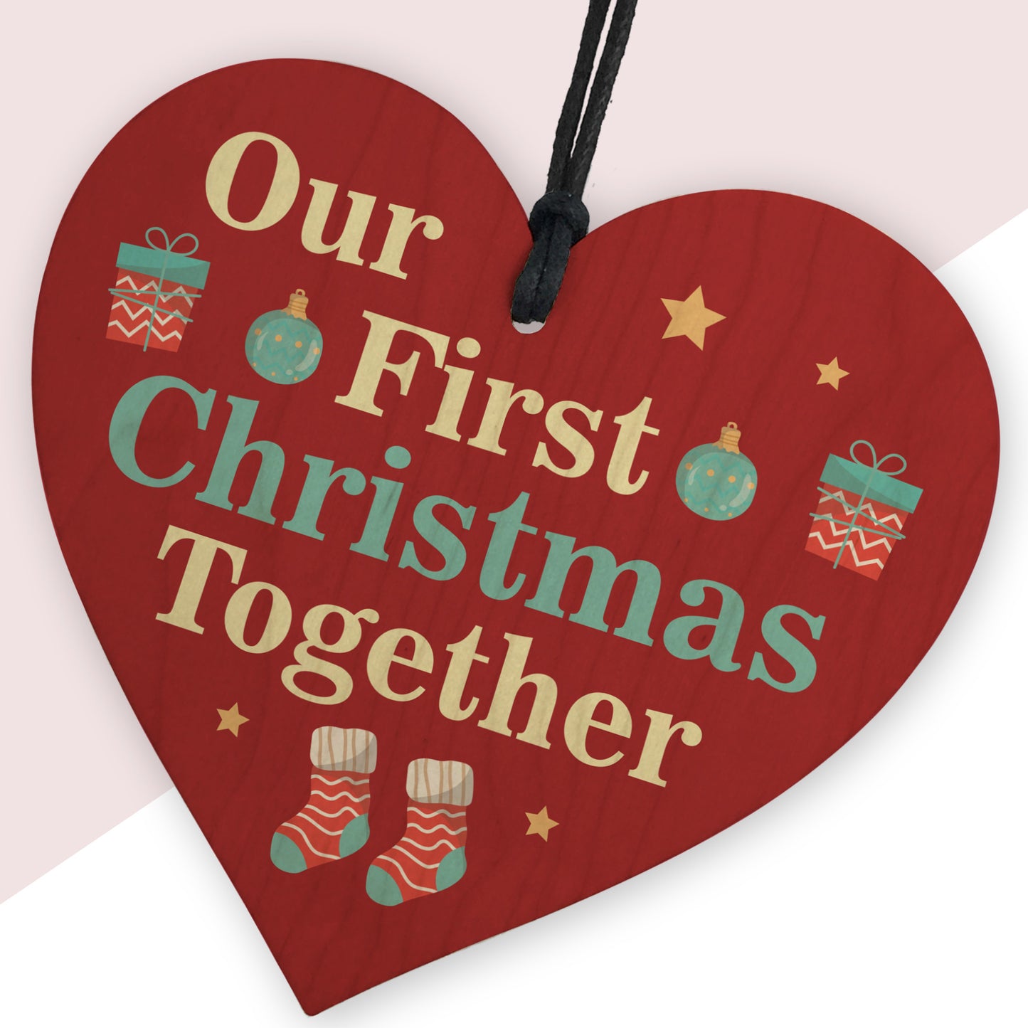 Our First Christmas Together Tree Bauble Couple Gifts Boyfriend