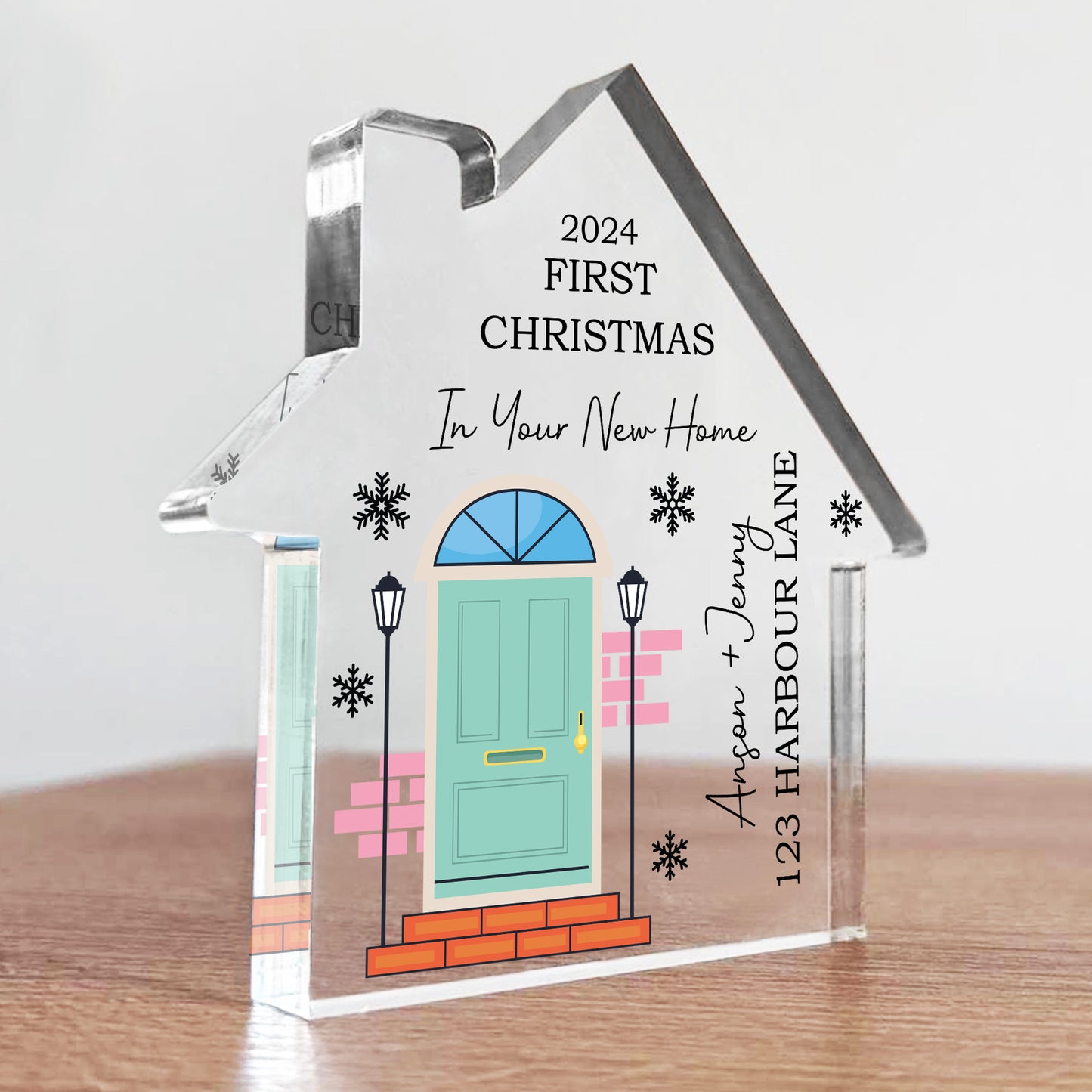 Personalised First Christmas in Your New Home Gifts For Family