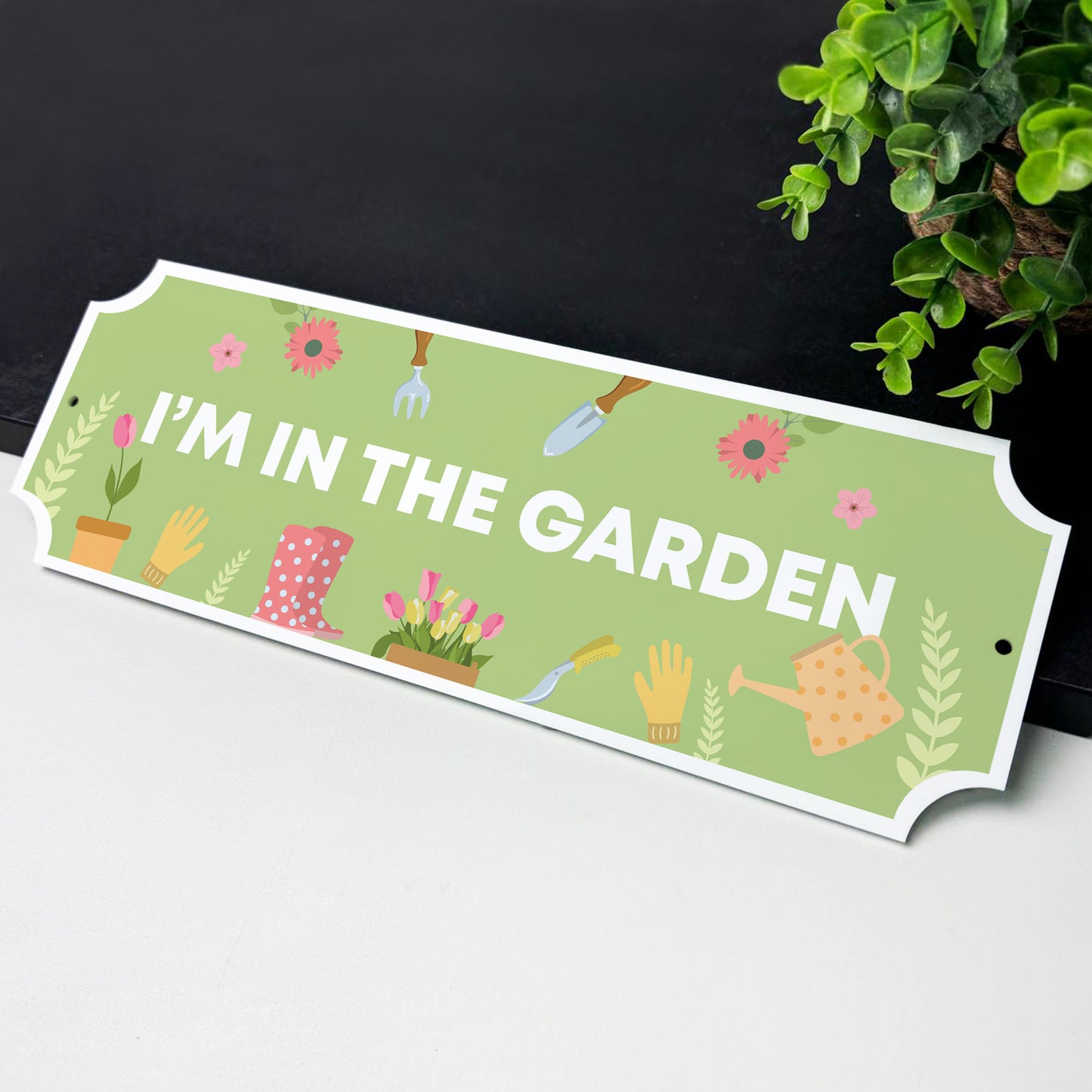 Garden Sign For Outside Garden Shed Gardener Patio Summer House